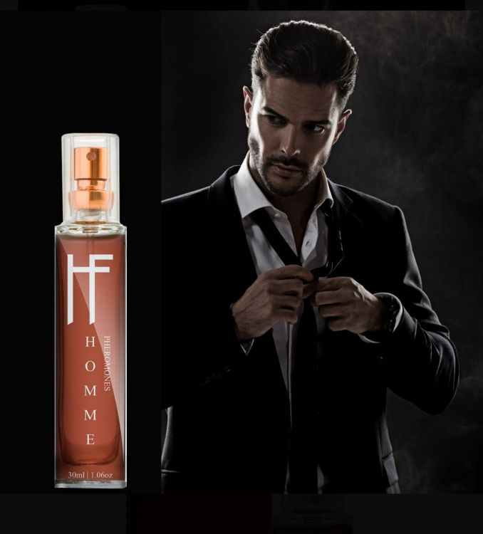 Ver más sobre Cosmética y geles FEROMONA MASCULINA HF HOMME, Argentina