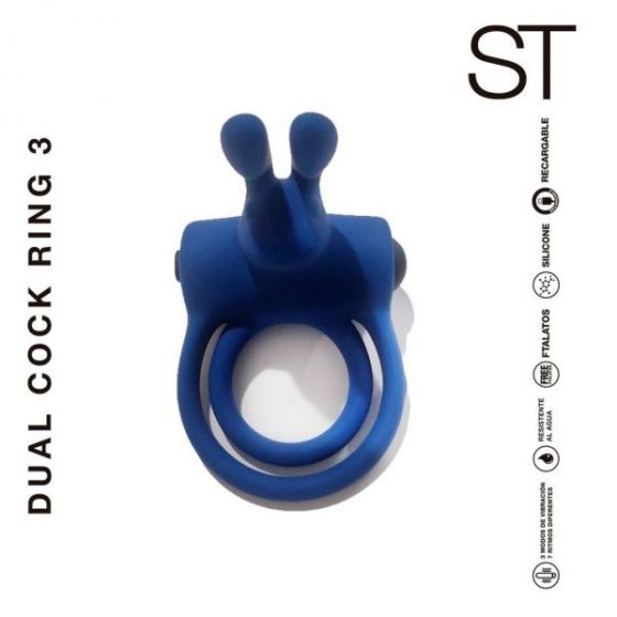 DUAL COCK RING 3 | Juguetes y accesorios | Anillos