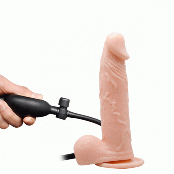 INFLATABLE DILDO (inflable) | Consoladores | Con testículos