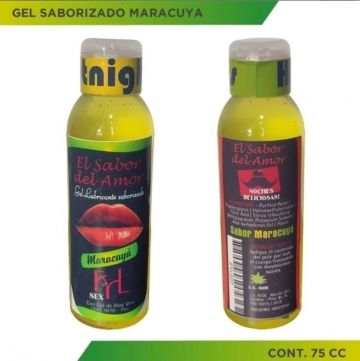 SABOR DEL AMOR MARACUYA x 75 cc | Cosmética y geles | Geles lubricantes