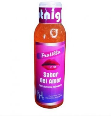 SABOR DEL AMOR FRUTILLA x 75 cc | Cosmética y geles | Geles lubricantes