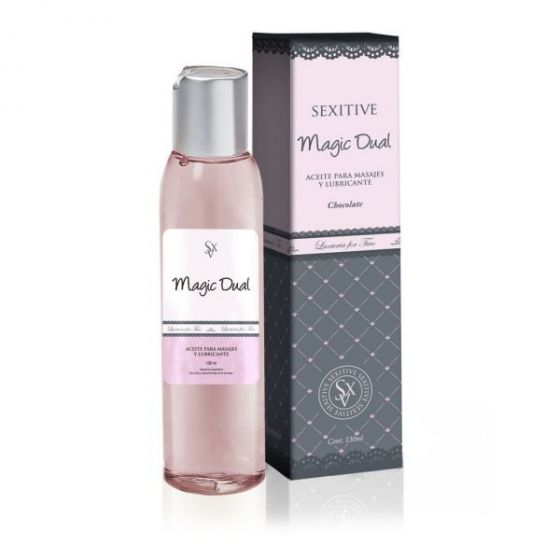 MAGIC DUAL ACEITE Y GEL INTIMO (CHOCOLATE) | Cosmética y geles | Aceites y escencias